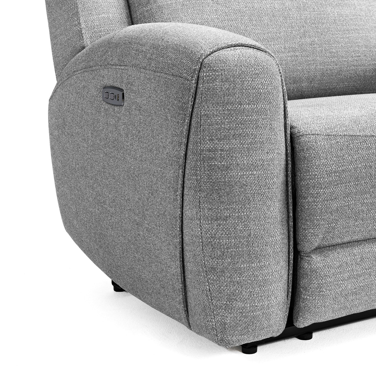 Wonder Fabric Power Reclining Living Room Set