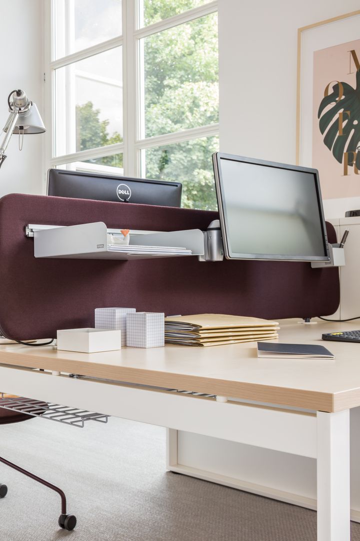 Ogi Q Office Straight 2-Desk Bench