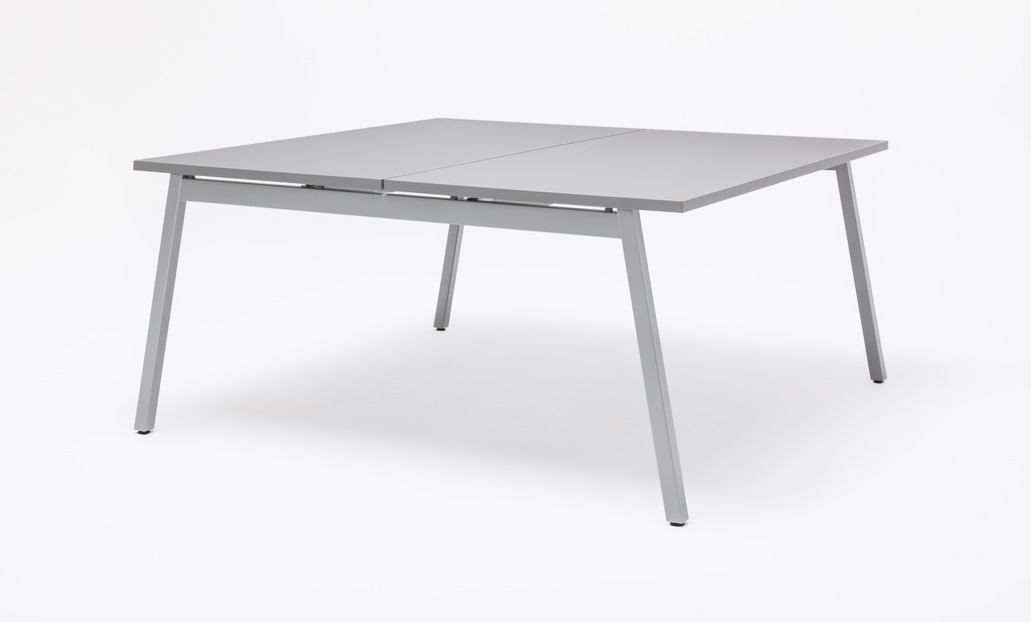 Ogi M Office Straight 2-Desk Bench