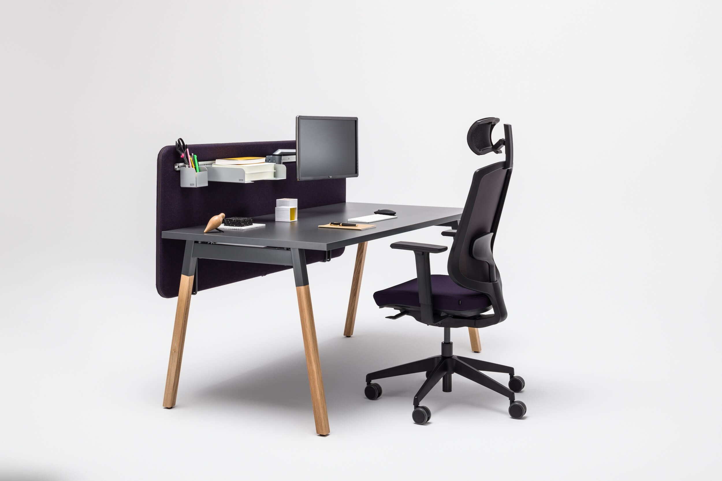 OGI W Straight Rectangular Office Desk