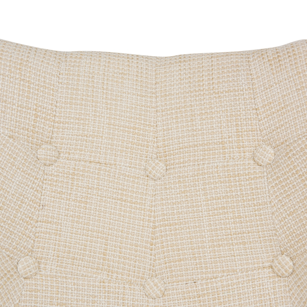 Willow Twill Polyester Fabric Rocking Chair