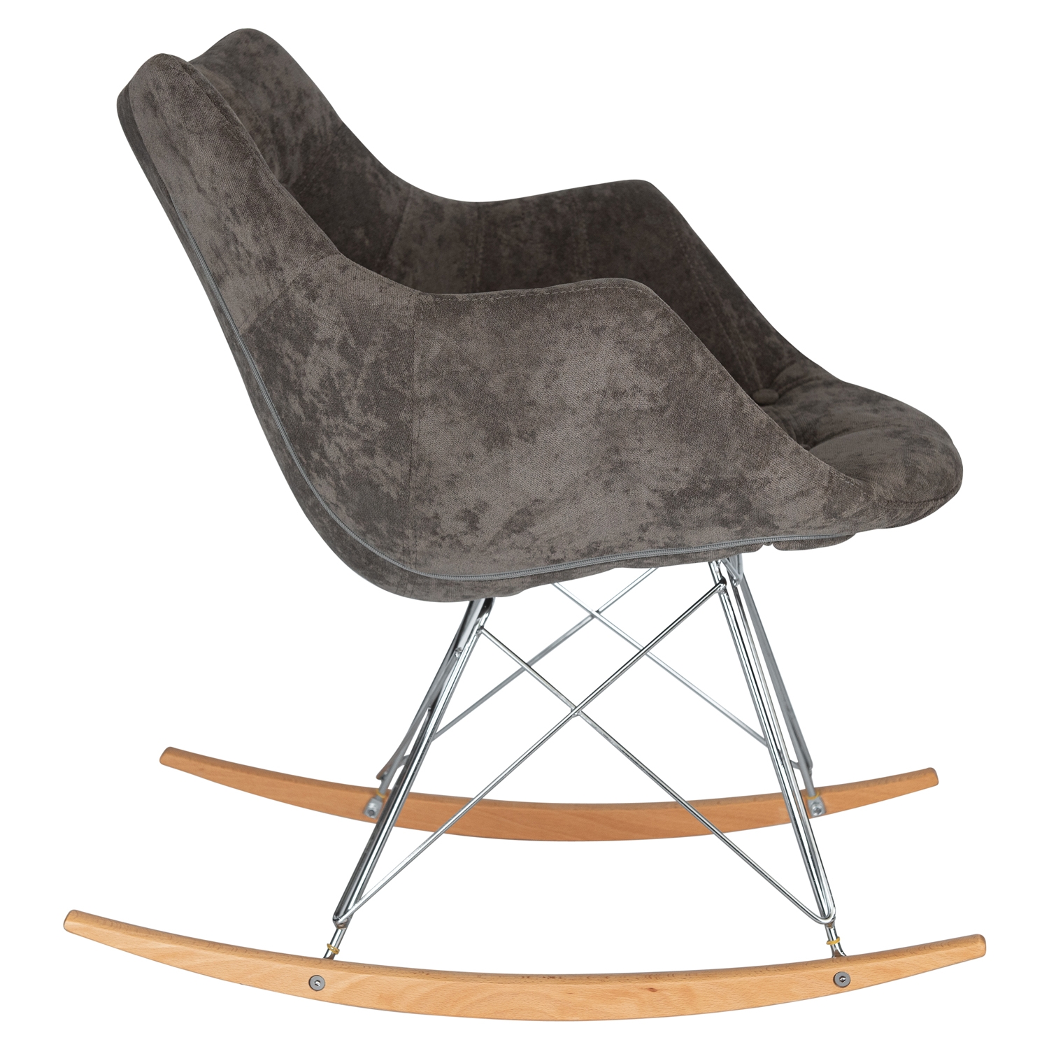 Willow Velvet Rocking Chair