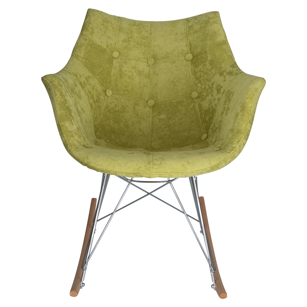 Willow Velvet Rocking Chair
