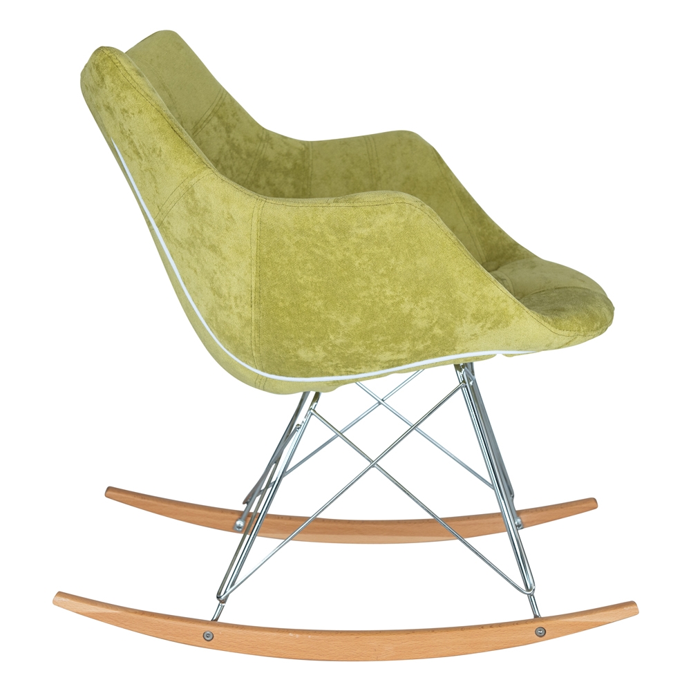 Willow Velvet Rocking Chair