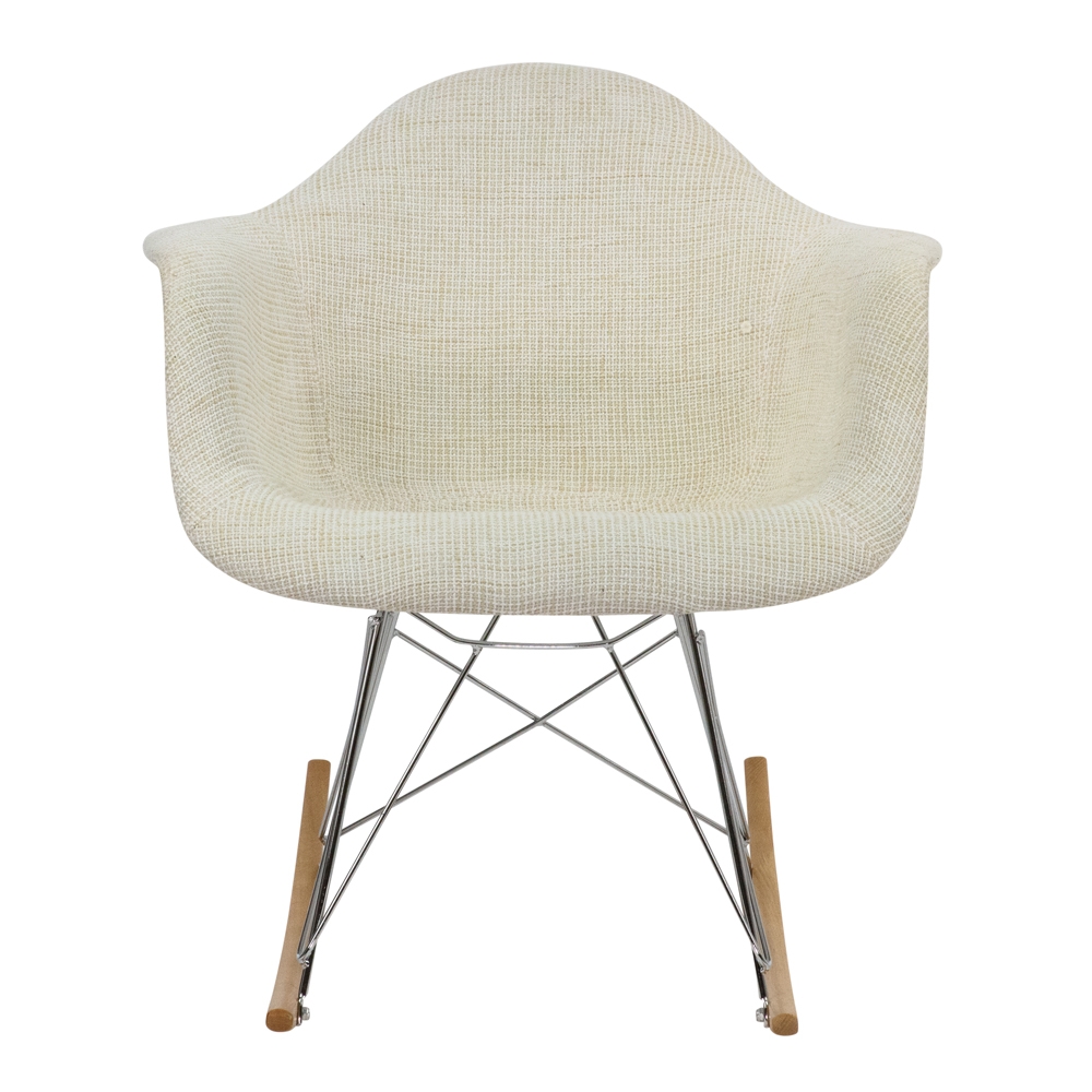 Wilson Polyester Fabric Rocking Chair