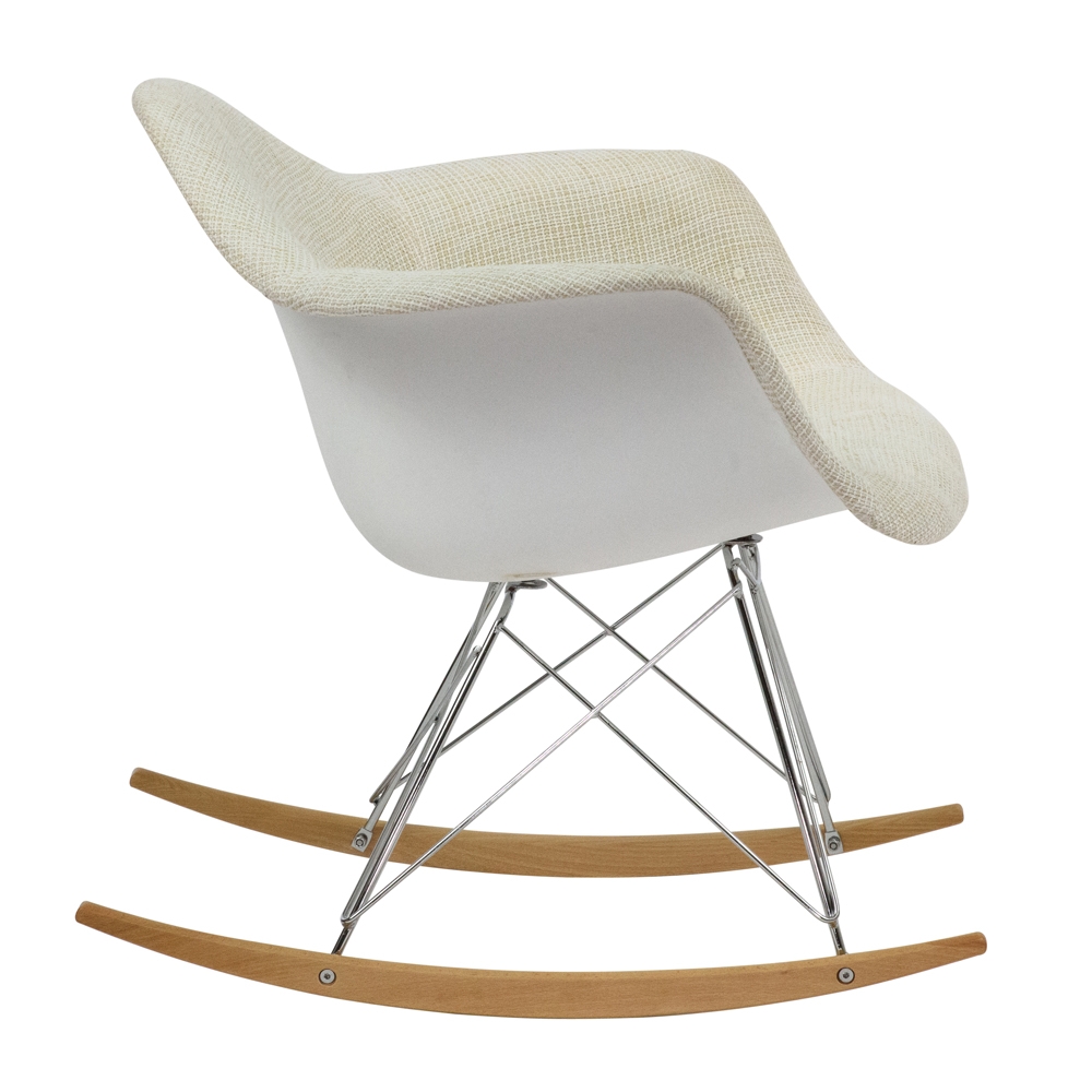 Wilson Polyester Fabric Rocking Chair
