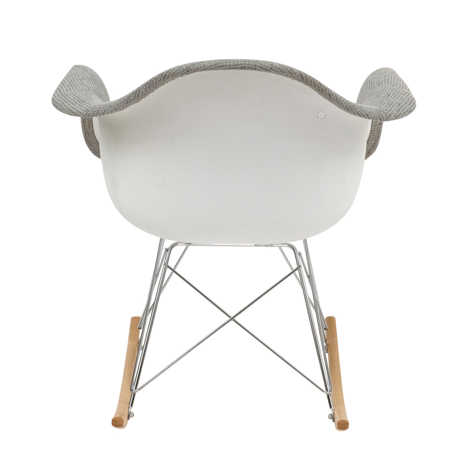 Wilson Twill Polyester Fabric Rocking Chair