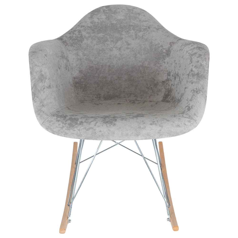 Wilson Velvet Rocking Chair
