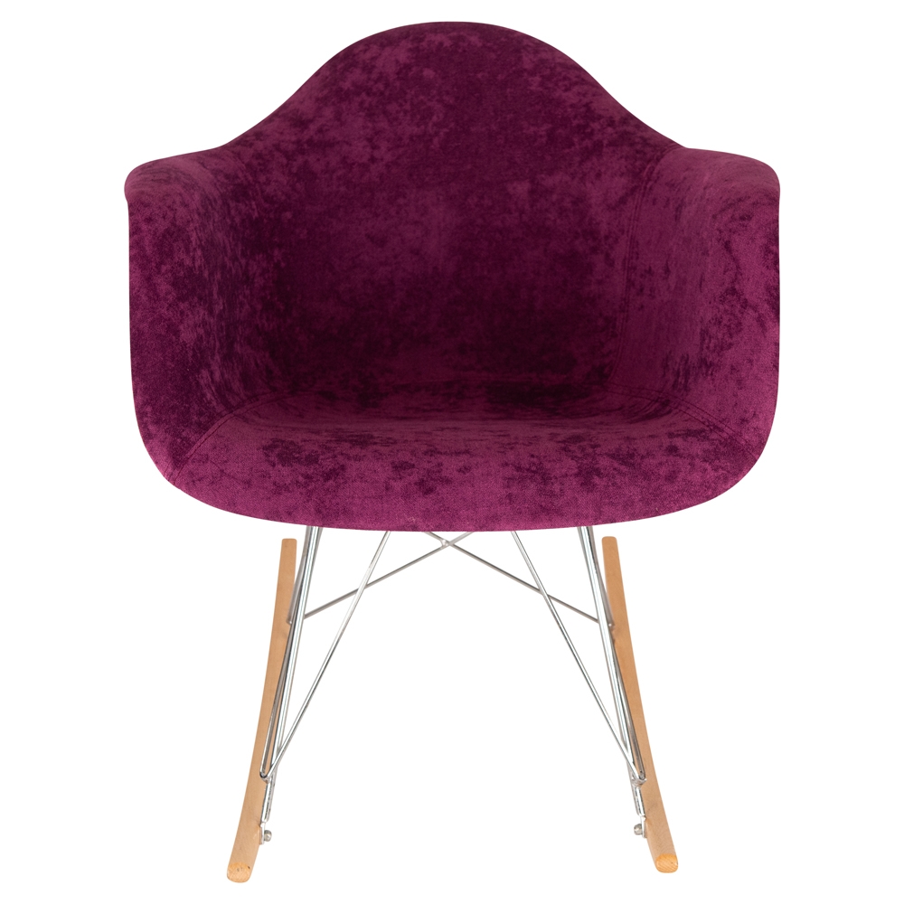 Wilson Velvet Rocking Chair