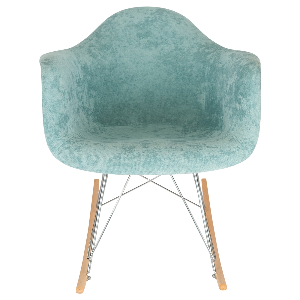 Wilson Velvet Rocking Chair