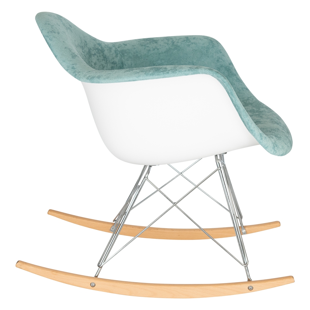 Wilson Velvet Rocking Chair