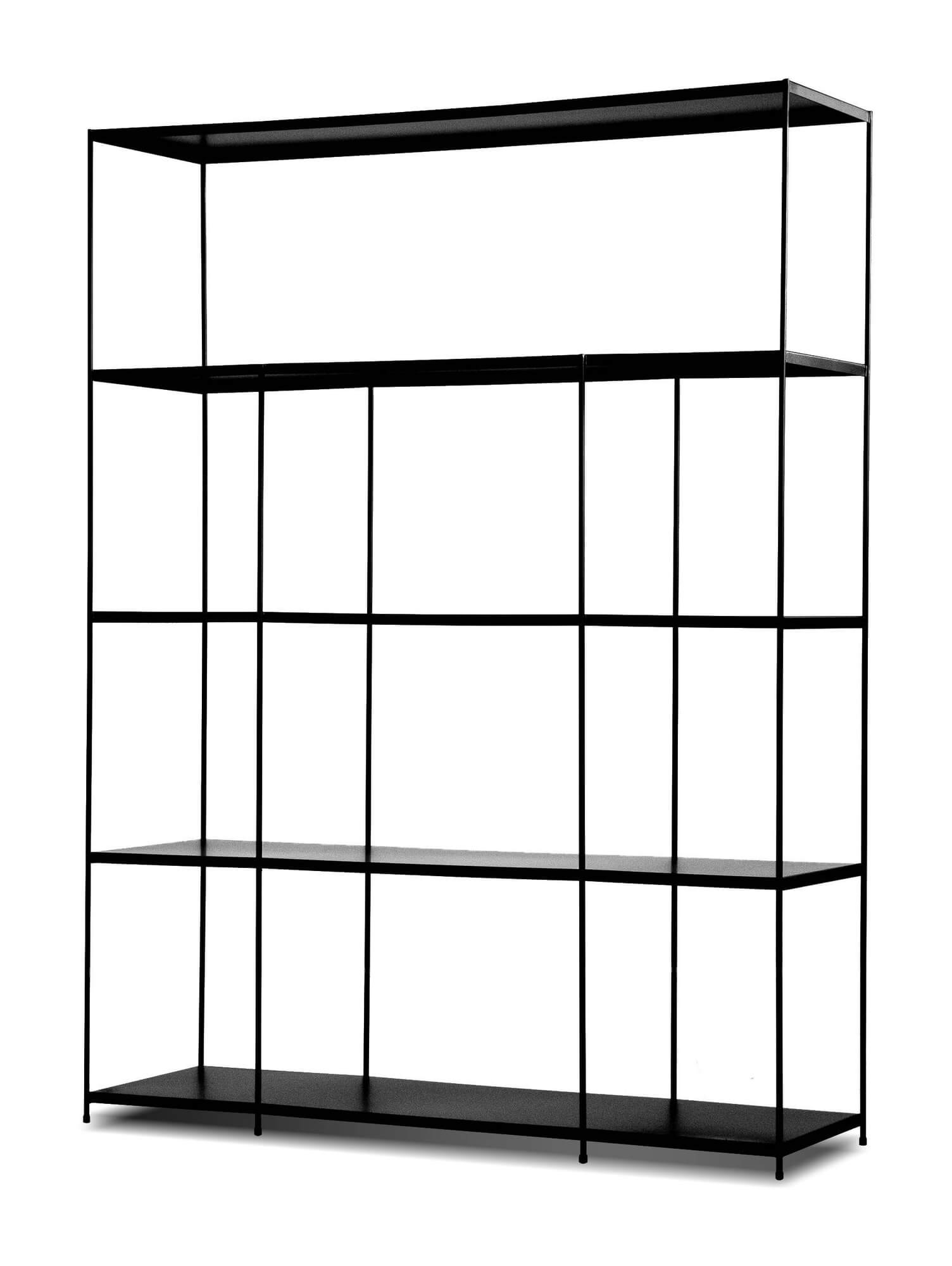 Etta Metal Wide Bookshelf
