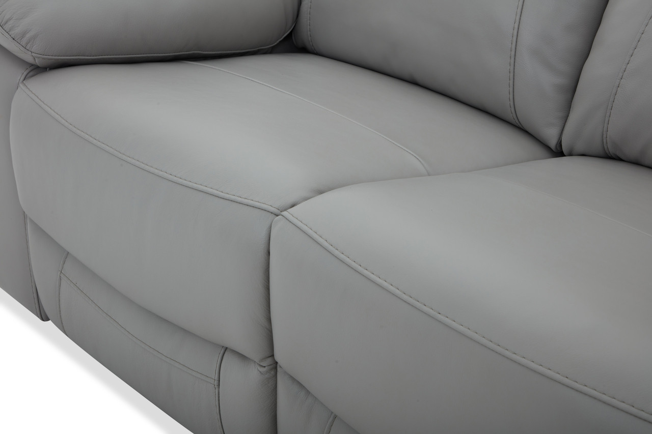 Wyatt Leather/PVC Power Reclining Living Room Set