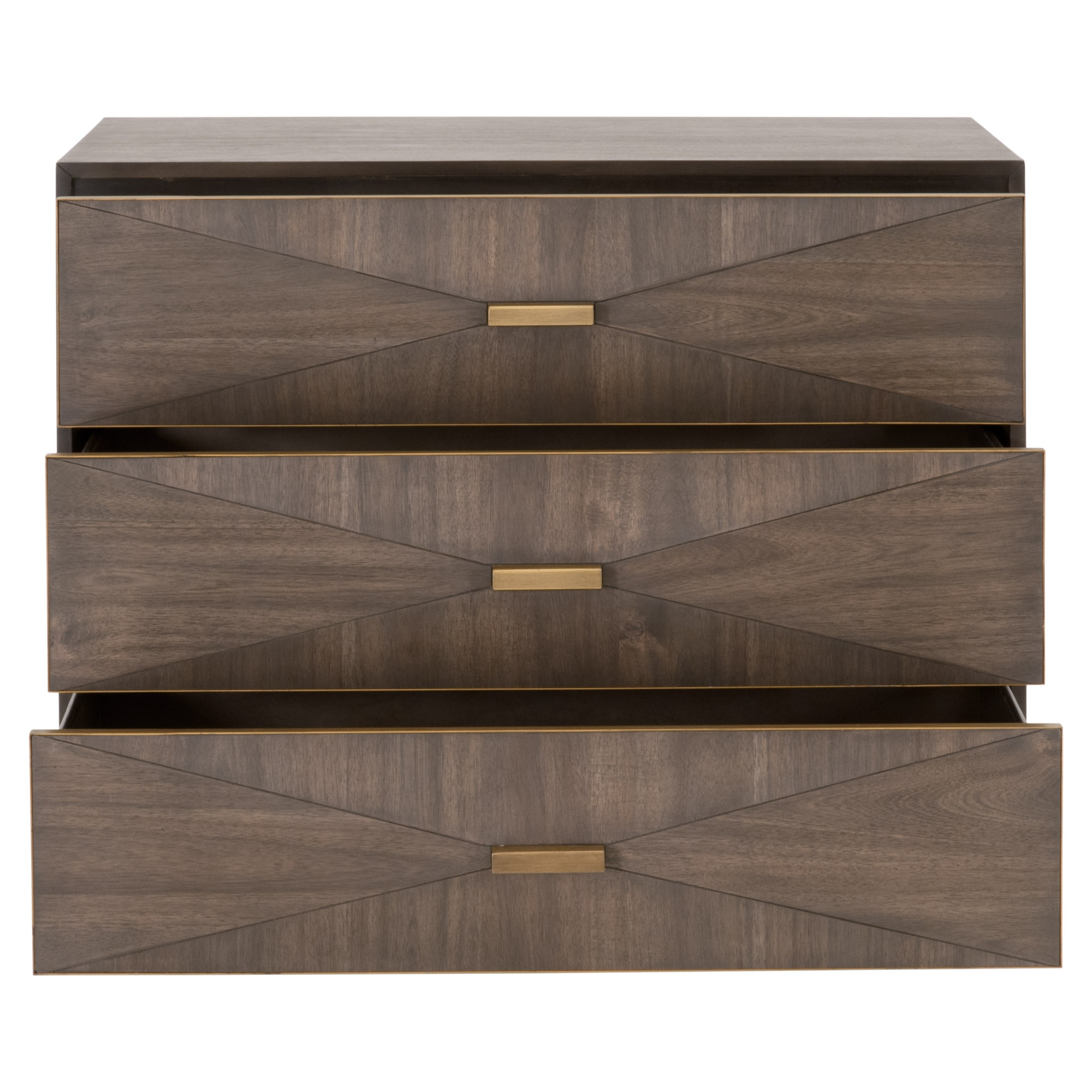 Wynn Wood Nightstand w/3 Drawers
