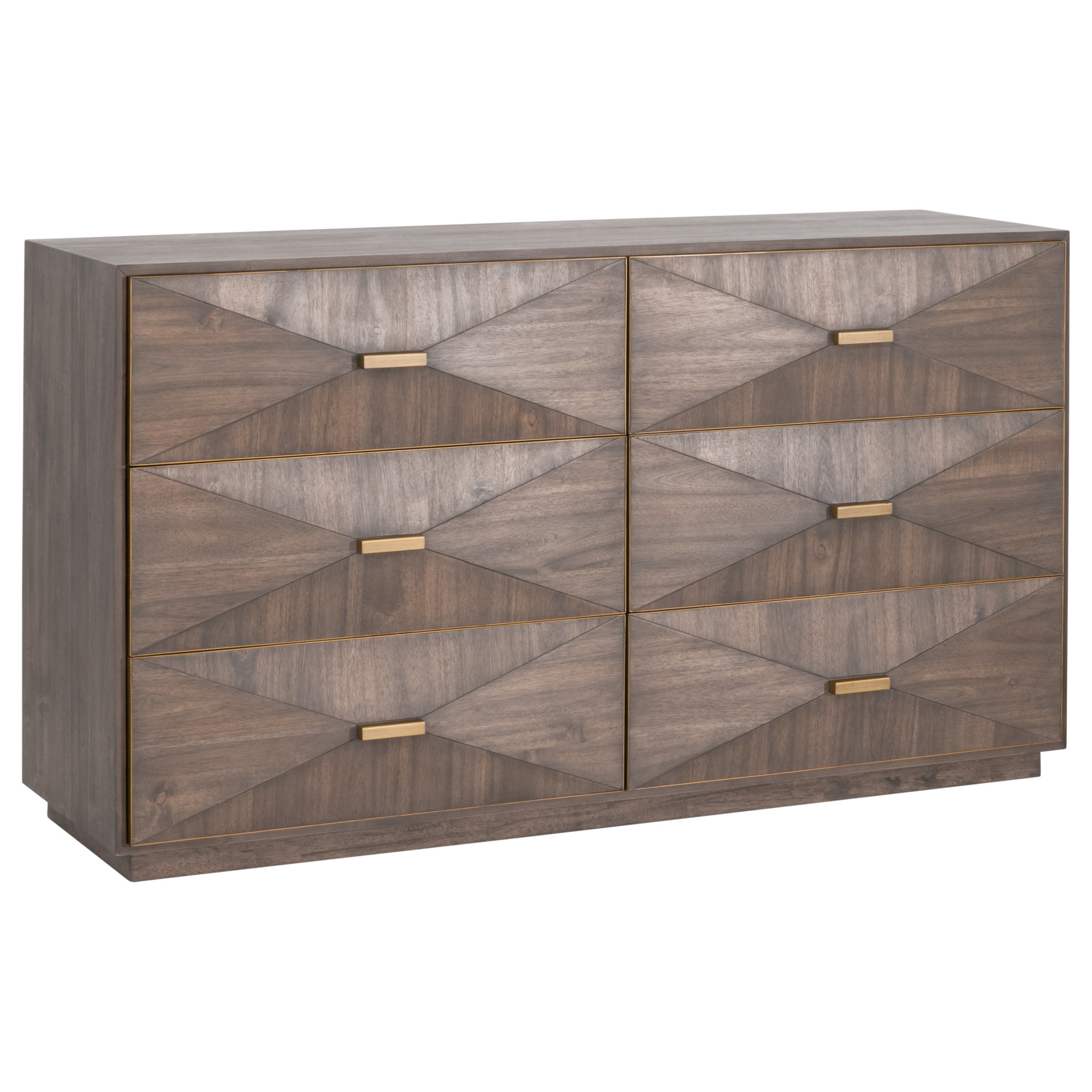 Wynn Wood Double Dresser w/6 Drawers