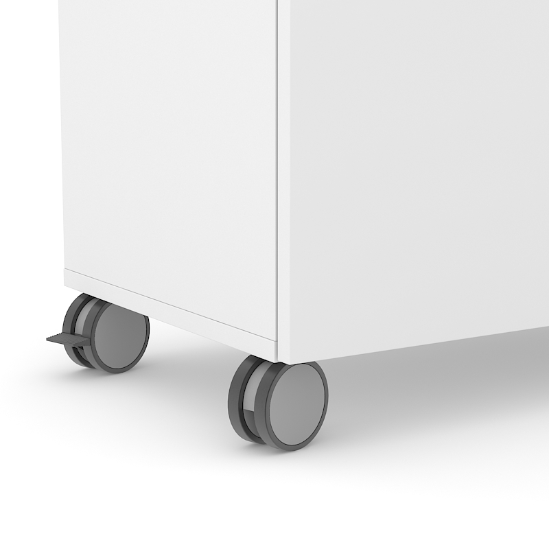 Uni Plus Office Bookcase w/Height Adj. Shelf