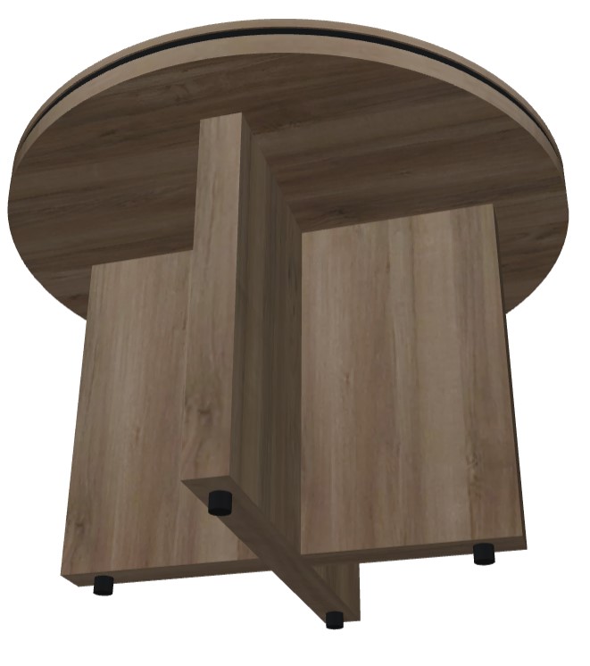 Status MFC Low Round Coffee Table