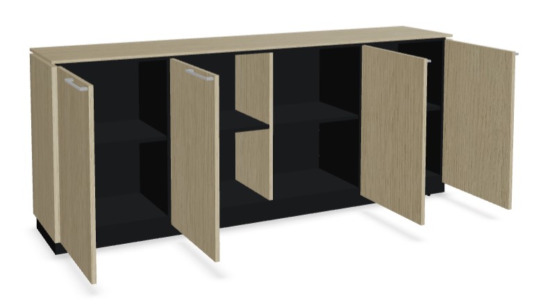 Status Office Sideboard w/4 Doors