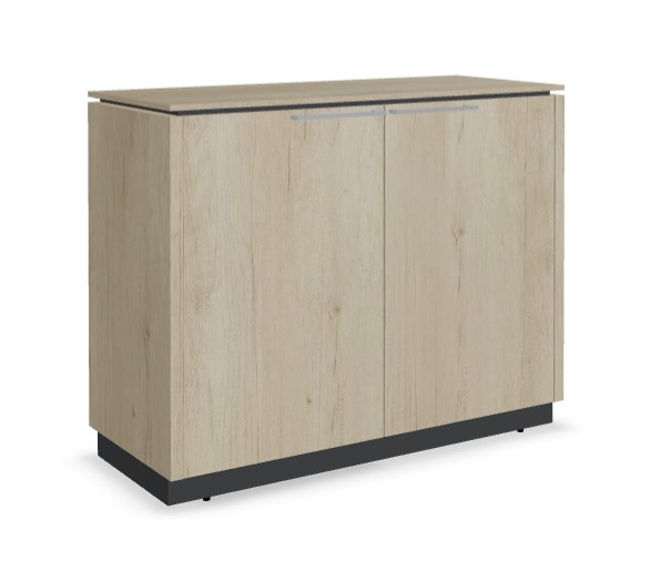Status Office H32.3" Cabinet w/2 Doors