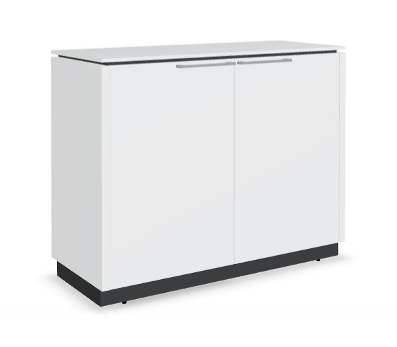 Status Office H32.3" Cabinet w/2 Doors