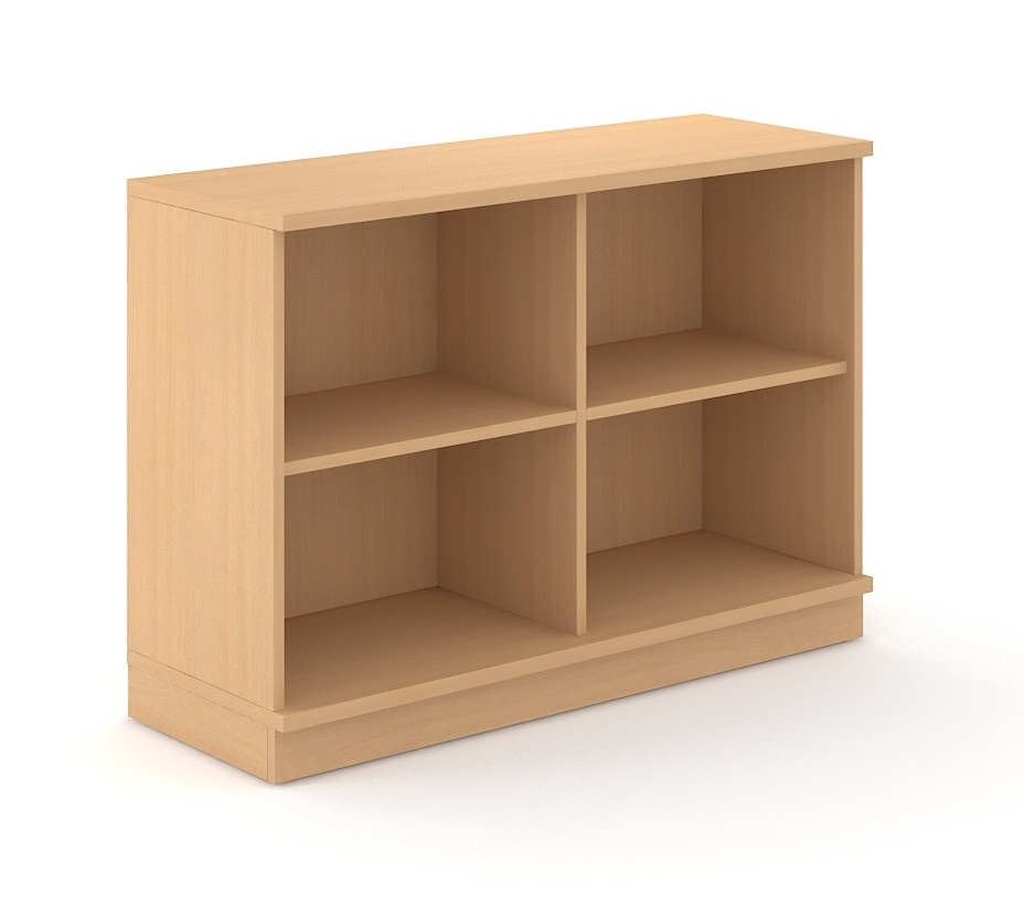 Uni Melamine Office Shelf Unit