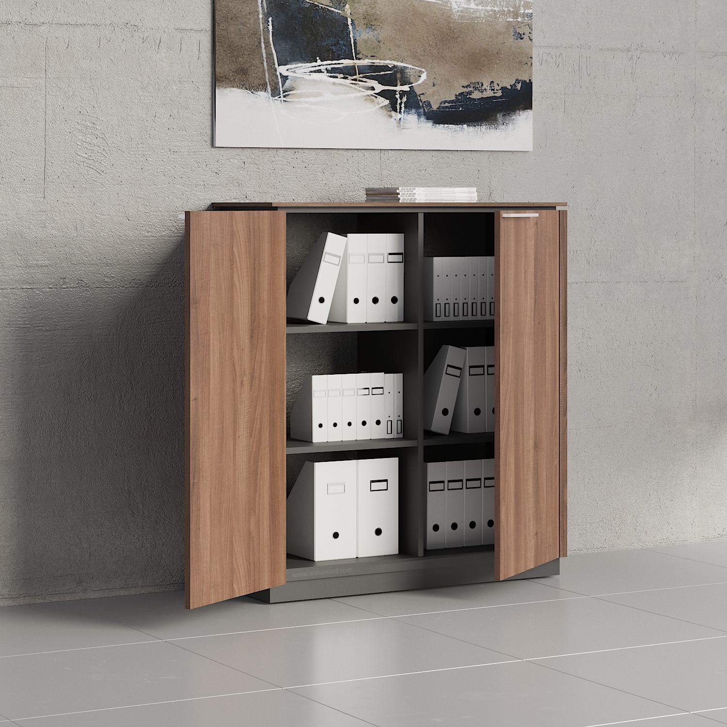 Status Office Cabinet w/Doors