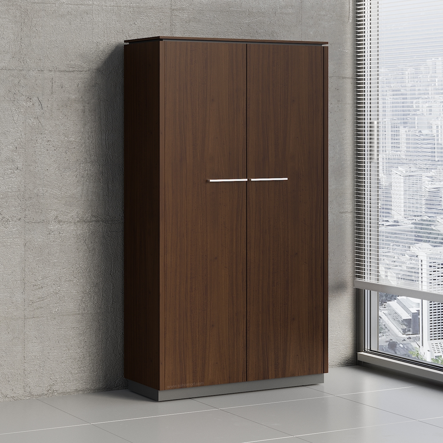 Status Office H73.7" Cabinet w/2 Doors