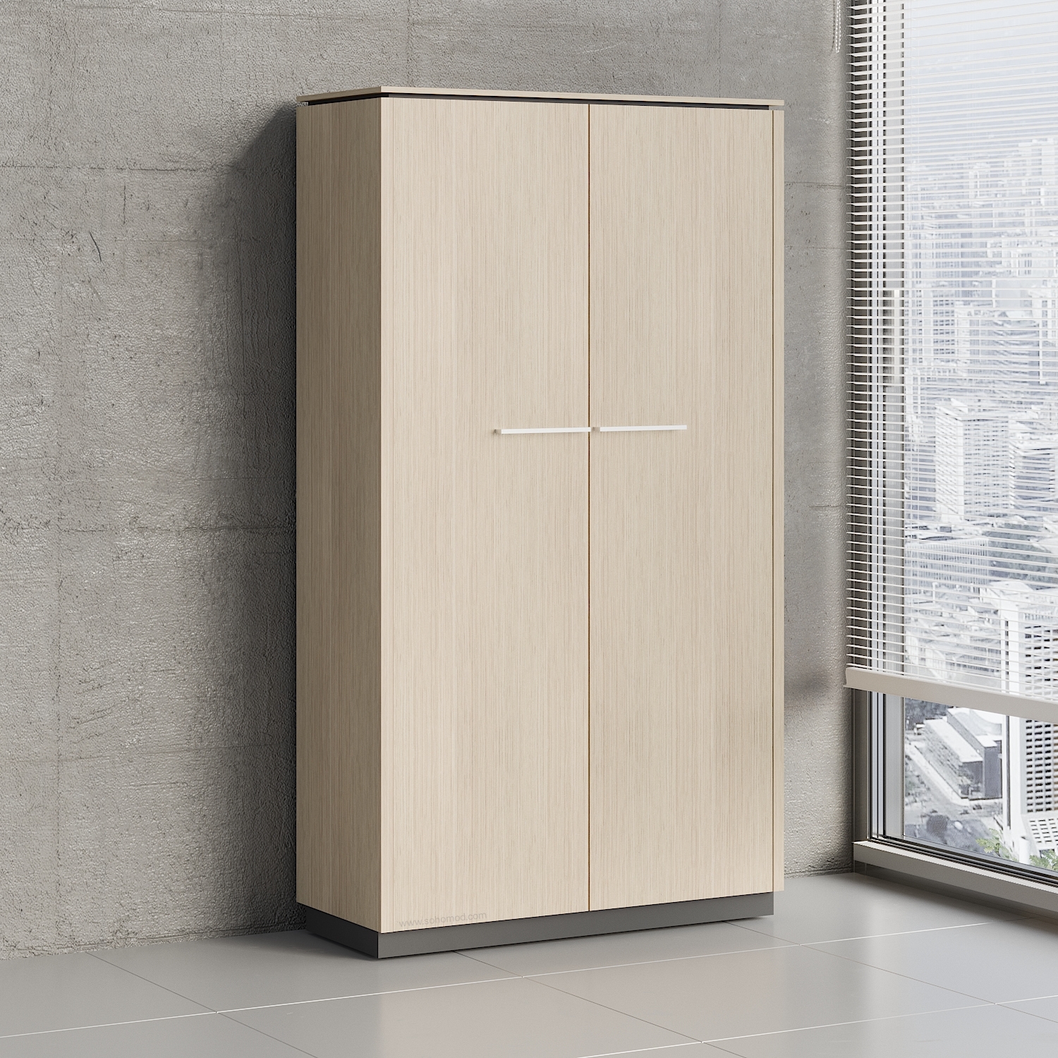 Status Office H73.7" Cabinet w/2 Doors