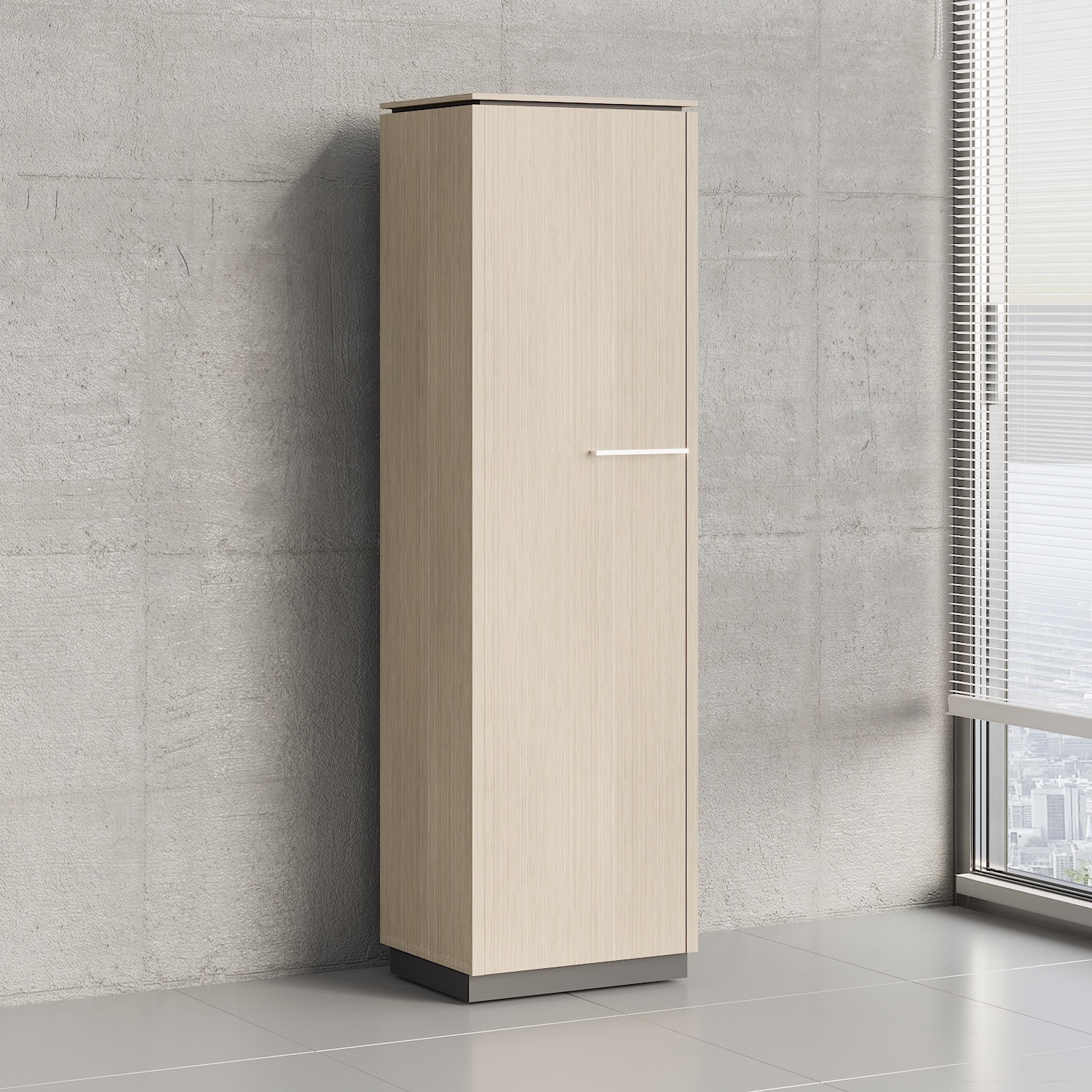 Status Office H73.7" Cabinet w/Left Front Door