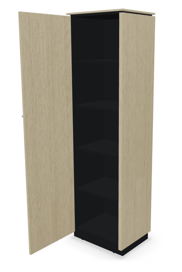 Status Office H73.7" Cabinet w/Left Front Door