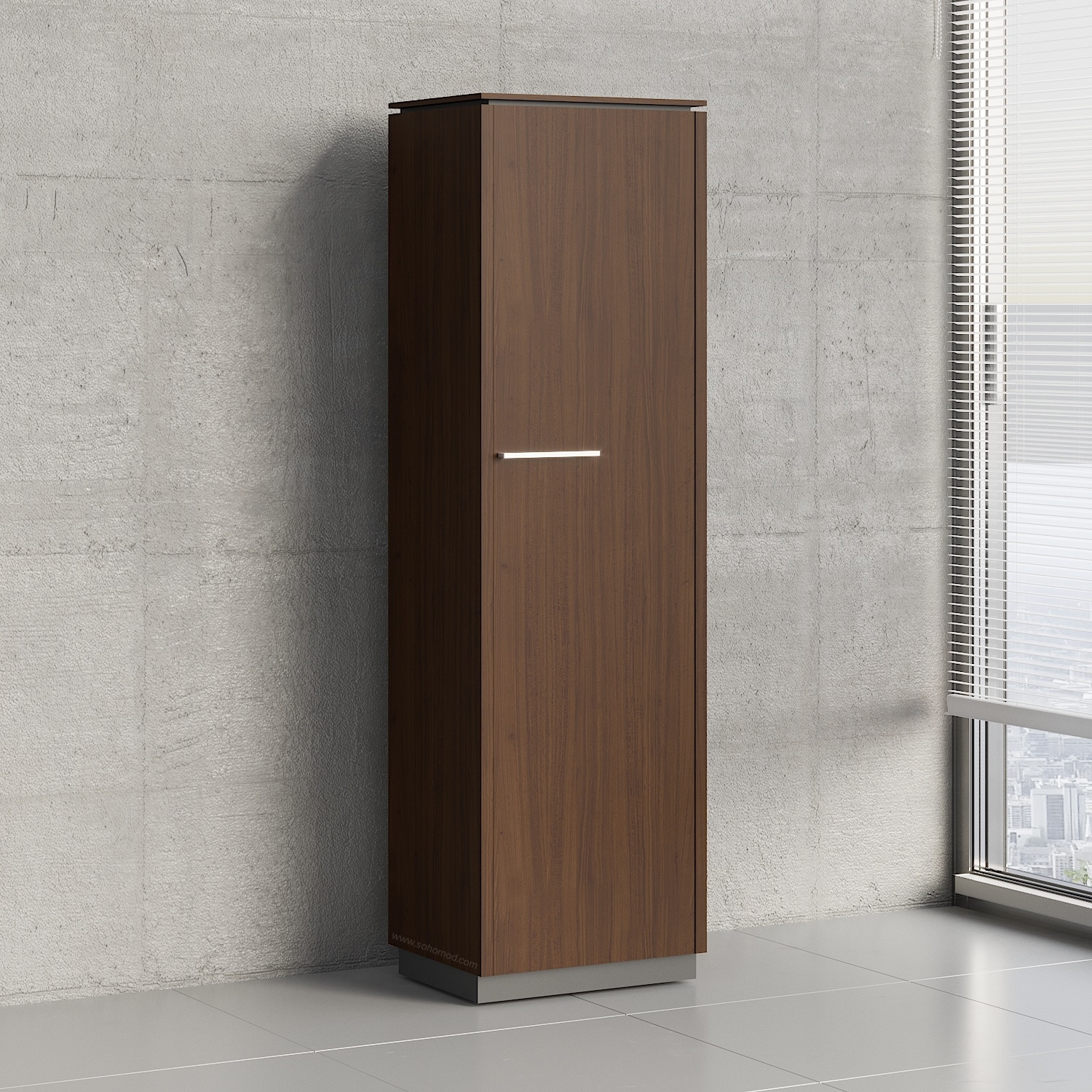 Status Office H73.7" Cabinet w/Right Front Door