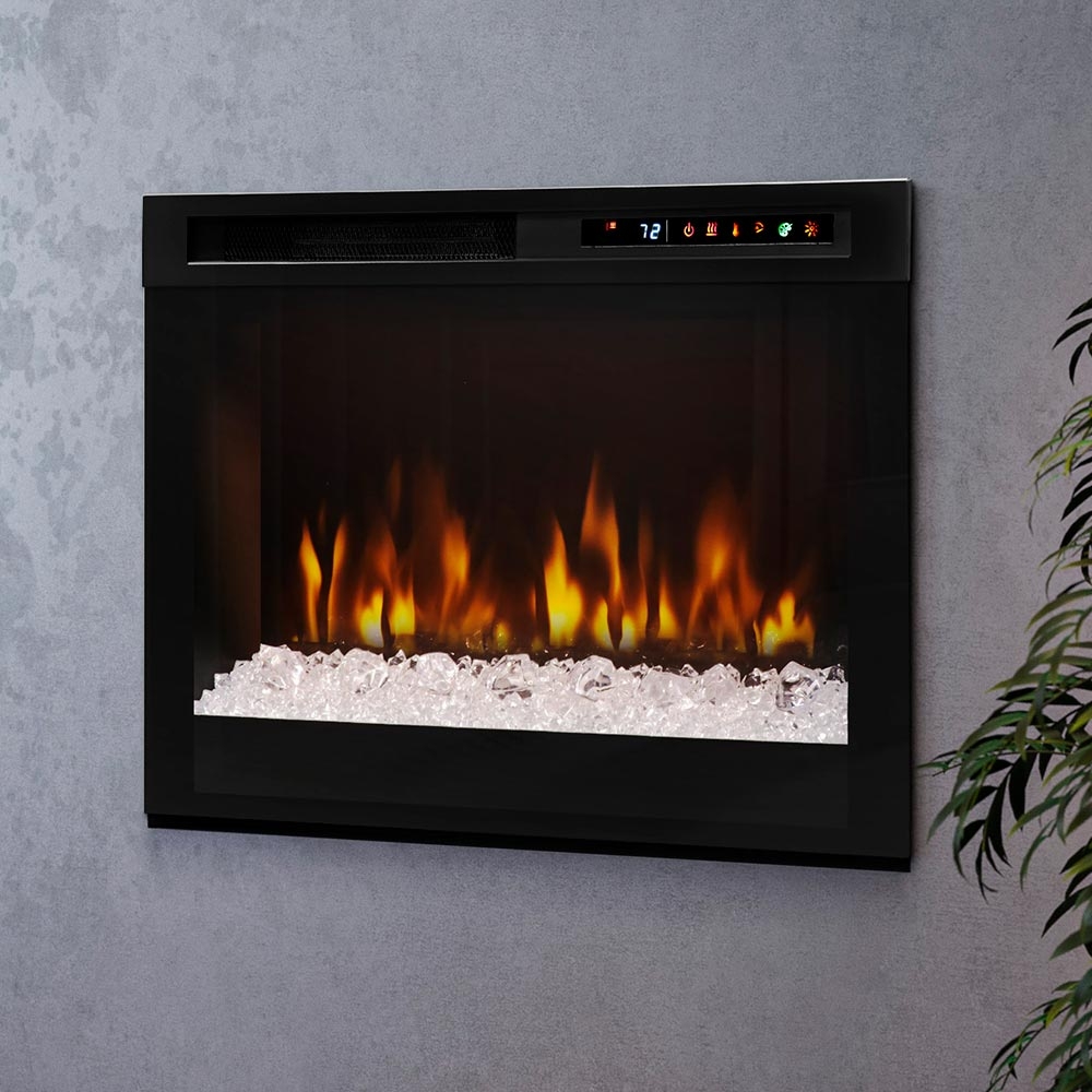 SM Acrylic Ice Multi-Fire XHD™ 26" Plug-in Electric Firebox