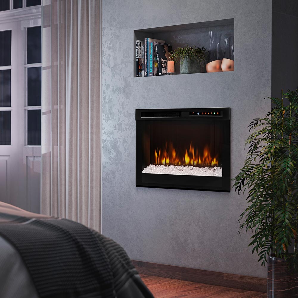 SM Acrylic Ice Multi-Fire XHD™ 26" Plug-in Electric Firebox