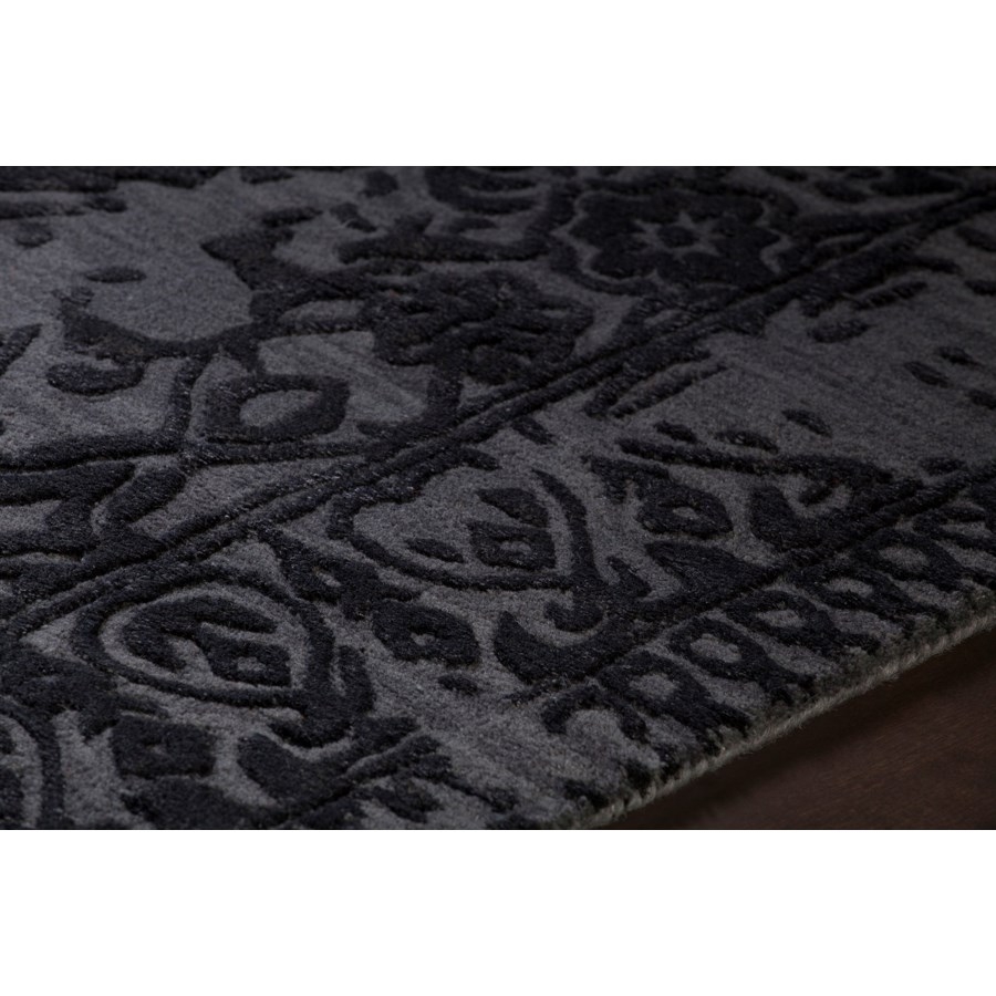 Xia Wool/Viscose Rectangular Handmade Rug, 7'9" x 10'6"