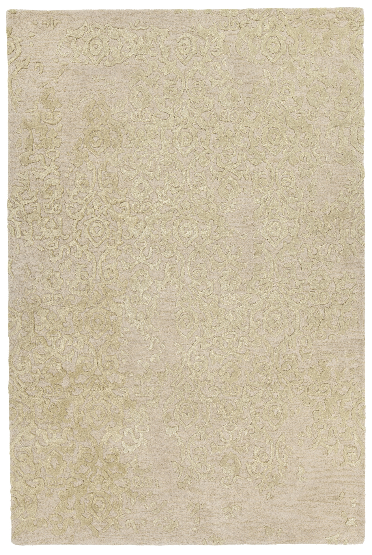 Xia Wool/Viscose Rectangular Handmade Rug