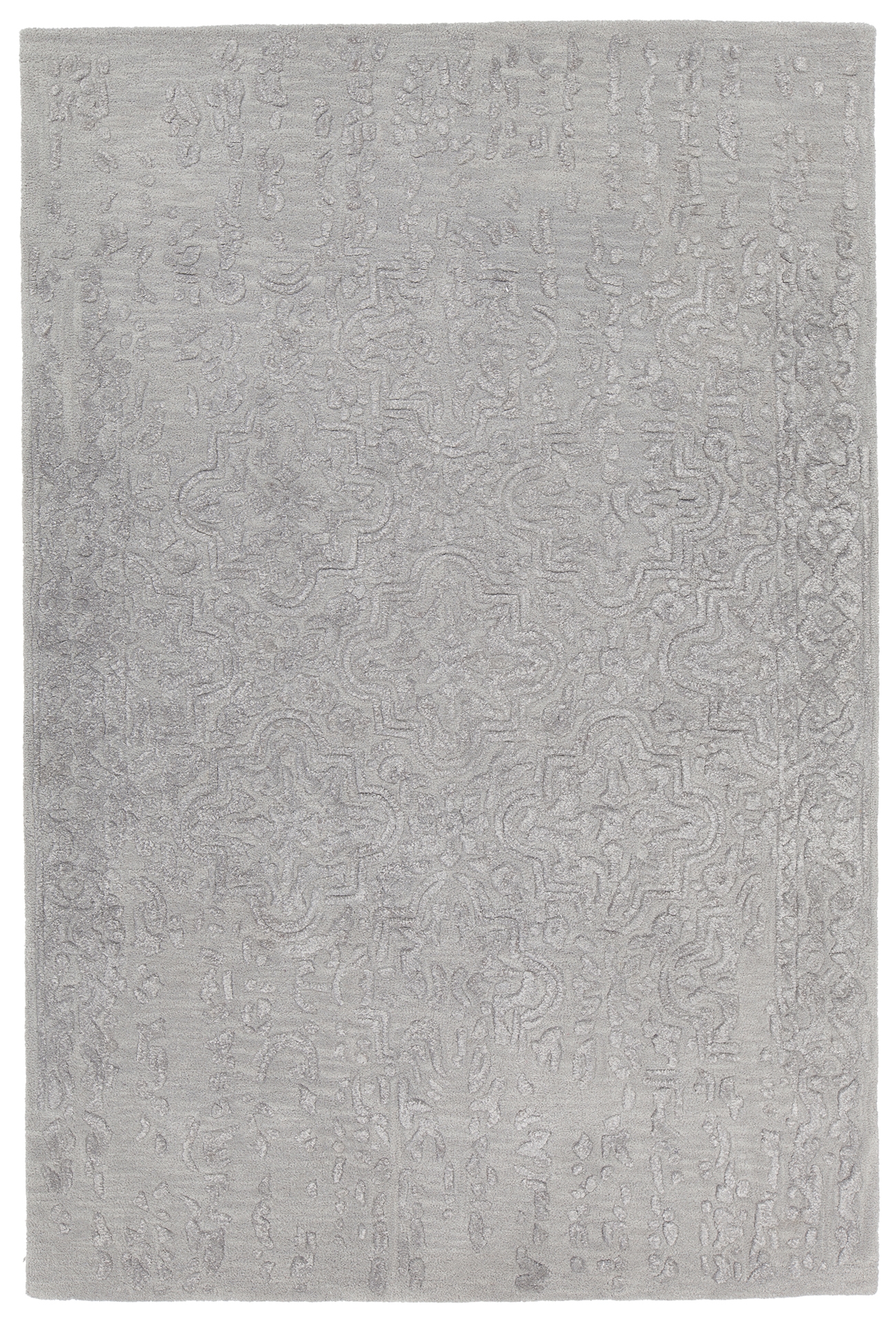 Xia Wool/Viscose Rectangular Handmade Rug