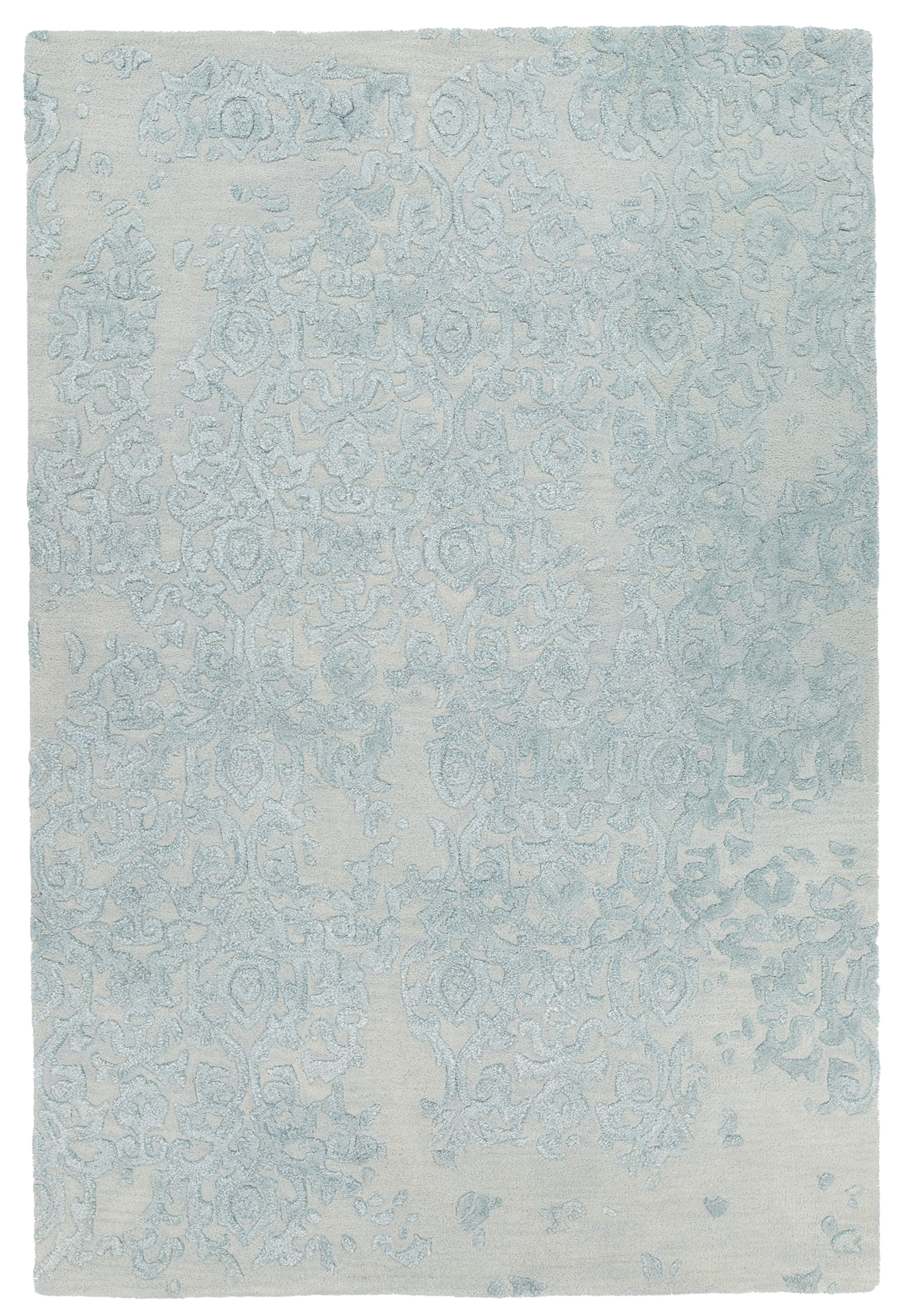 Xia Wool/Viscose Rectangular Handmade Rug