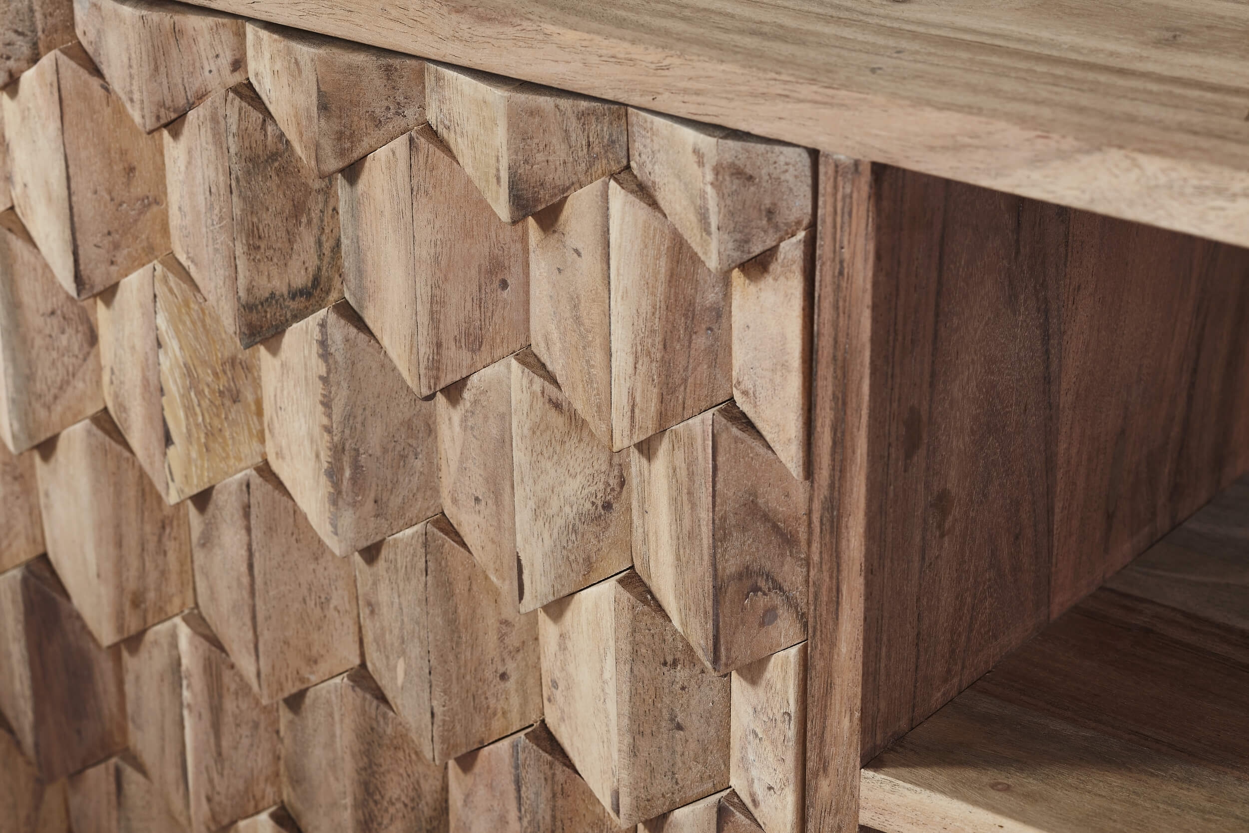 Honeycomb 57" TV Unit