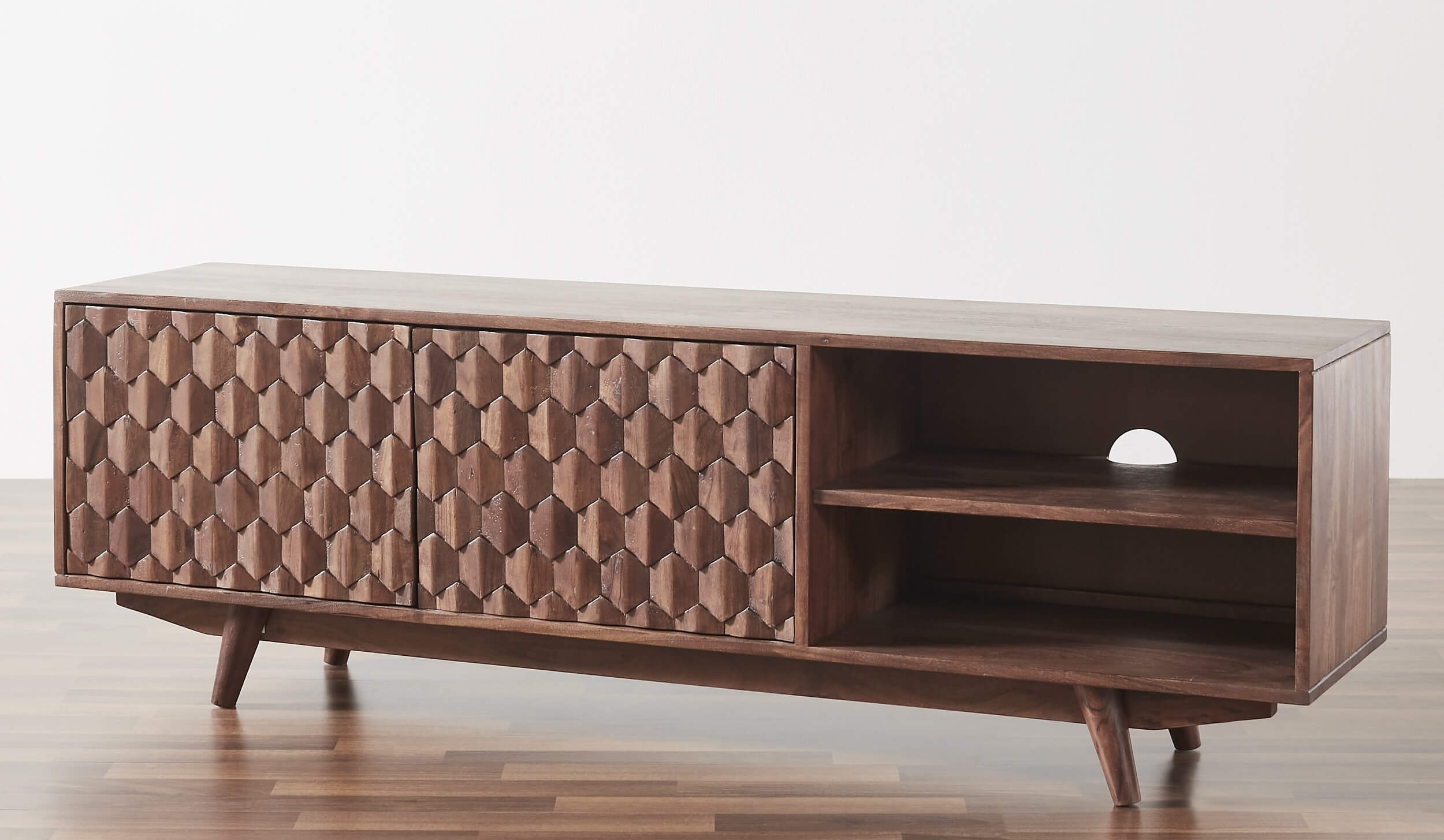 Honeycomb 57" TV Unit