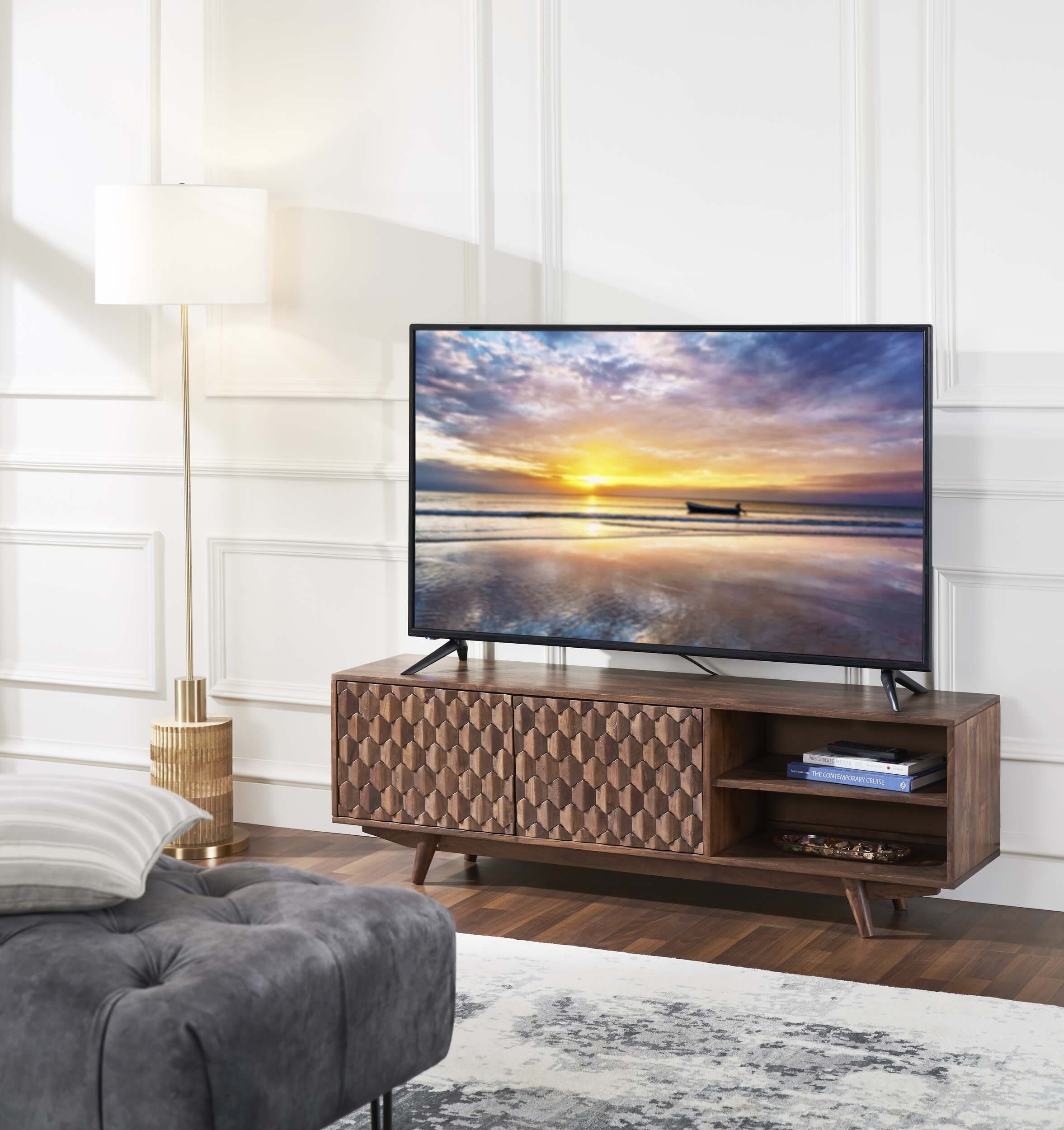 Honeycomb 57" TV Unit