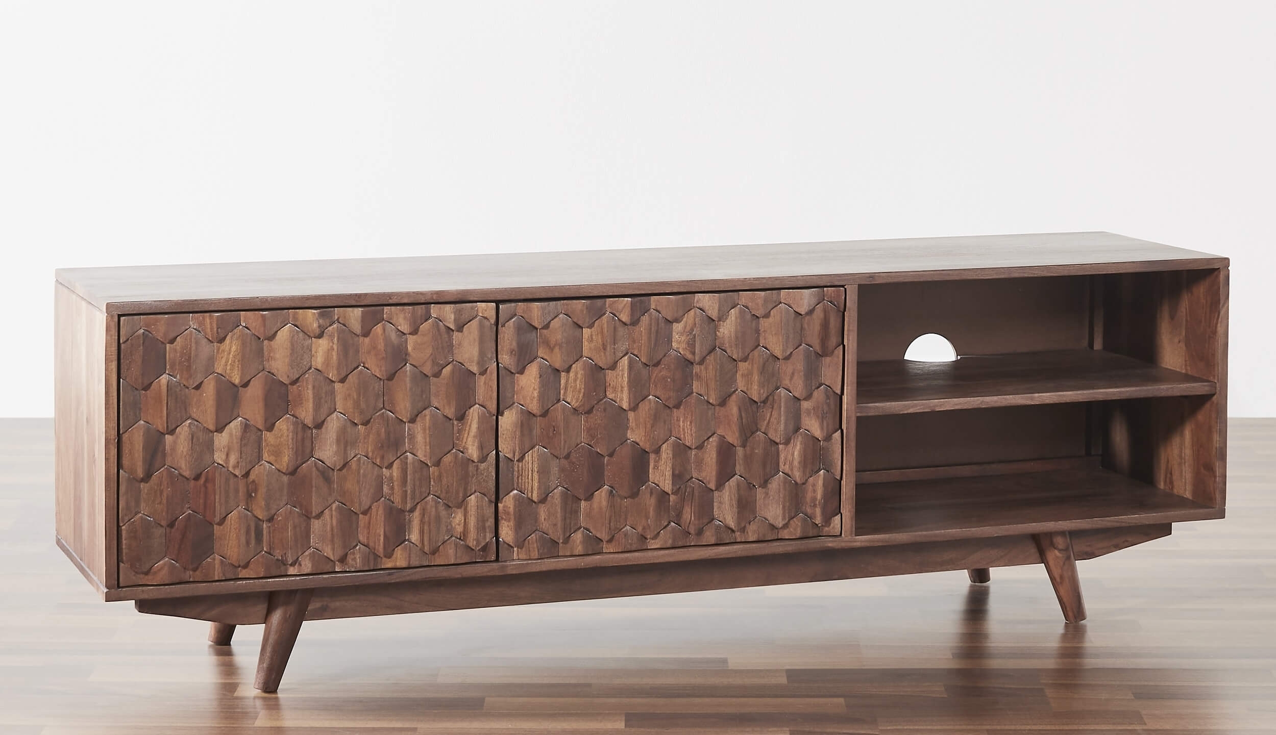 Honeycomb 57" TV Unit