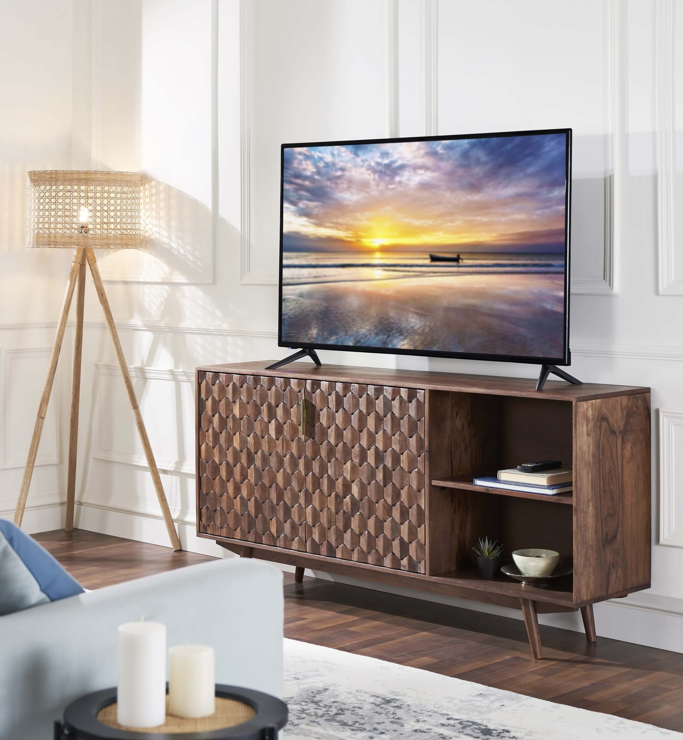 Honeycomb 65" TV Unit