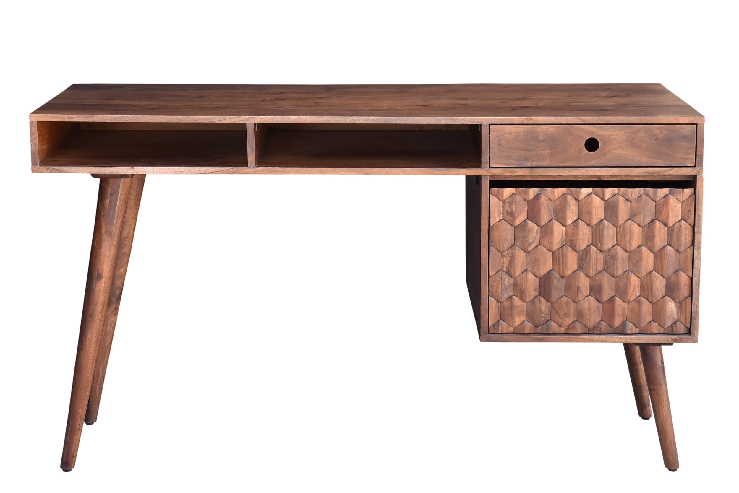 Honeycomb Office Desk with Storage