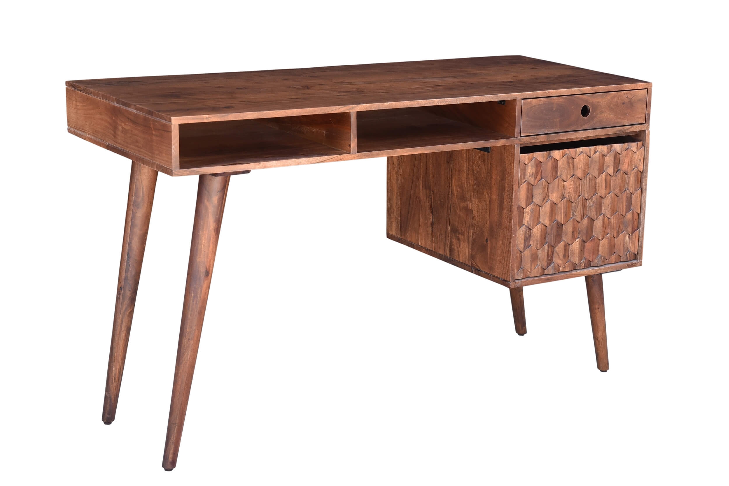 Honeycomb Office Desk with Storage