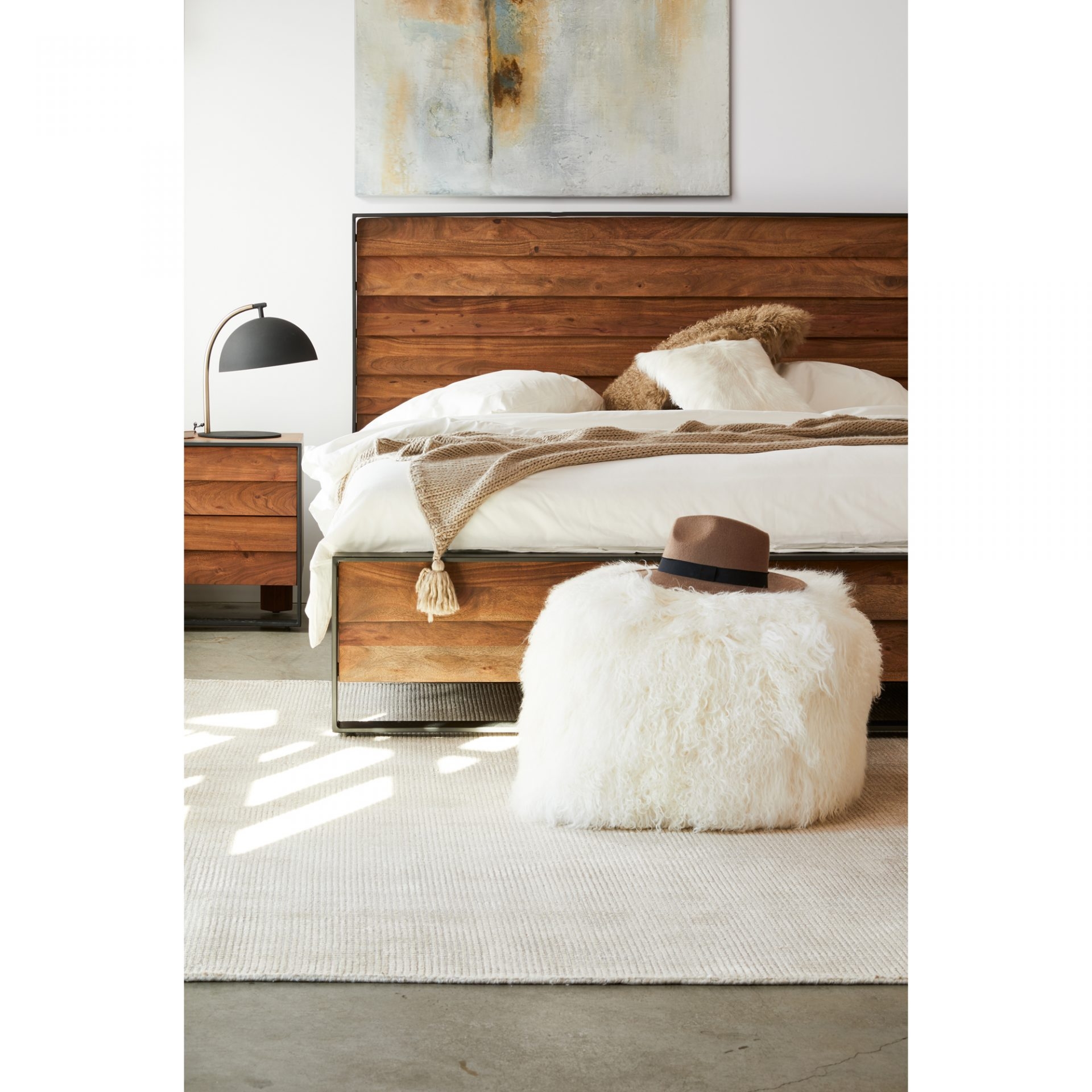 Lamb Fur Pillow, Small Size by MOE'S