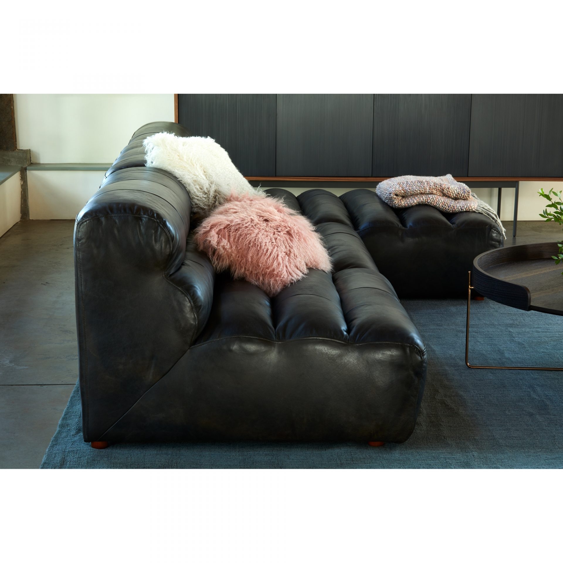 Lamb Rectangle Fur Pillow by MOE'S