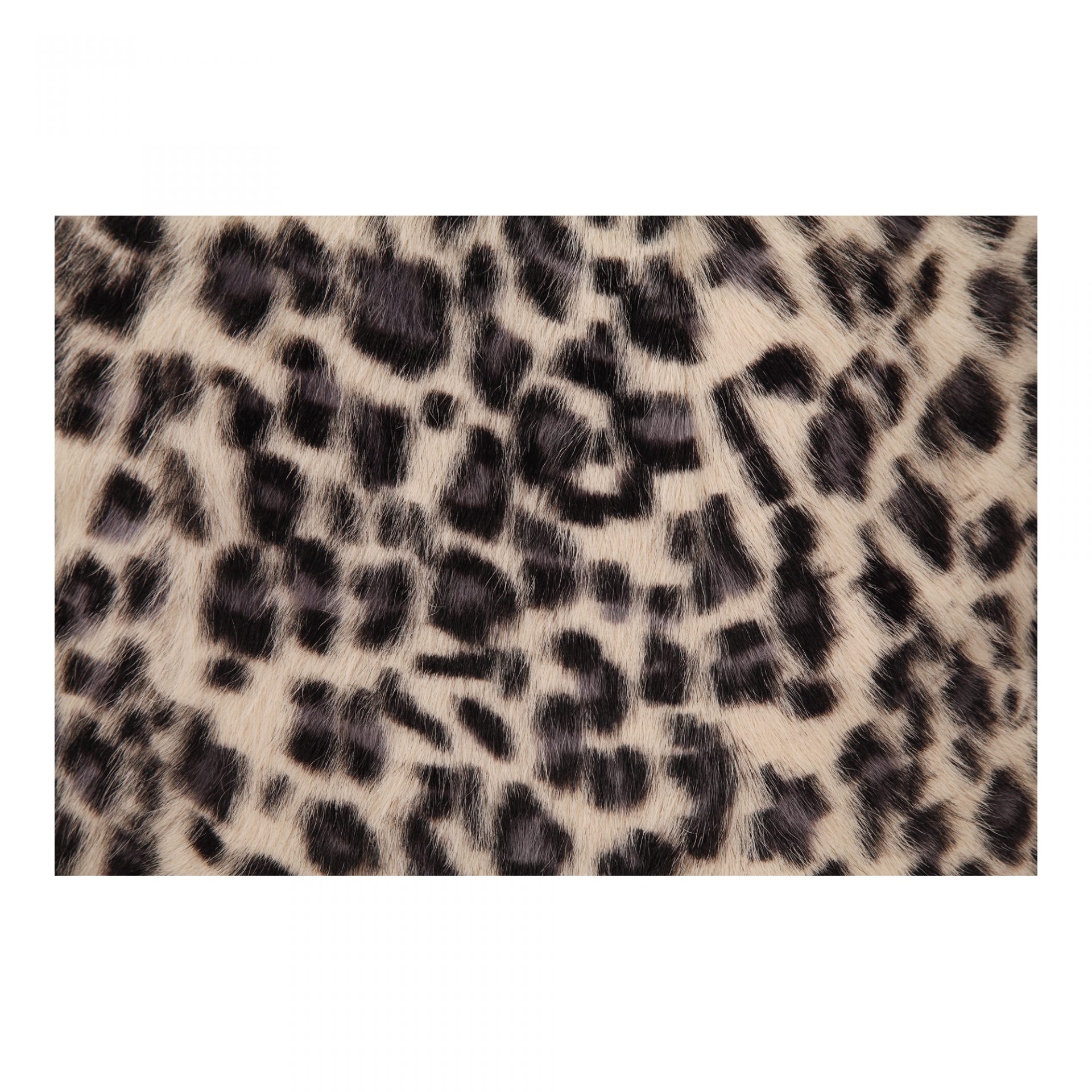 Spotted Goat Fur Pillow by MOE'S