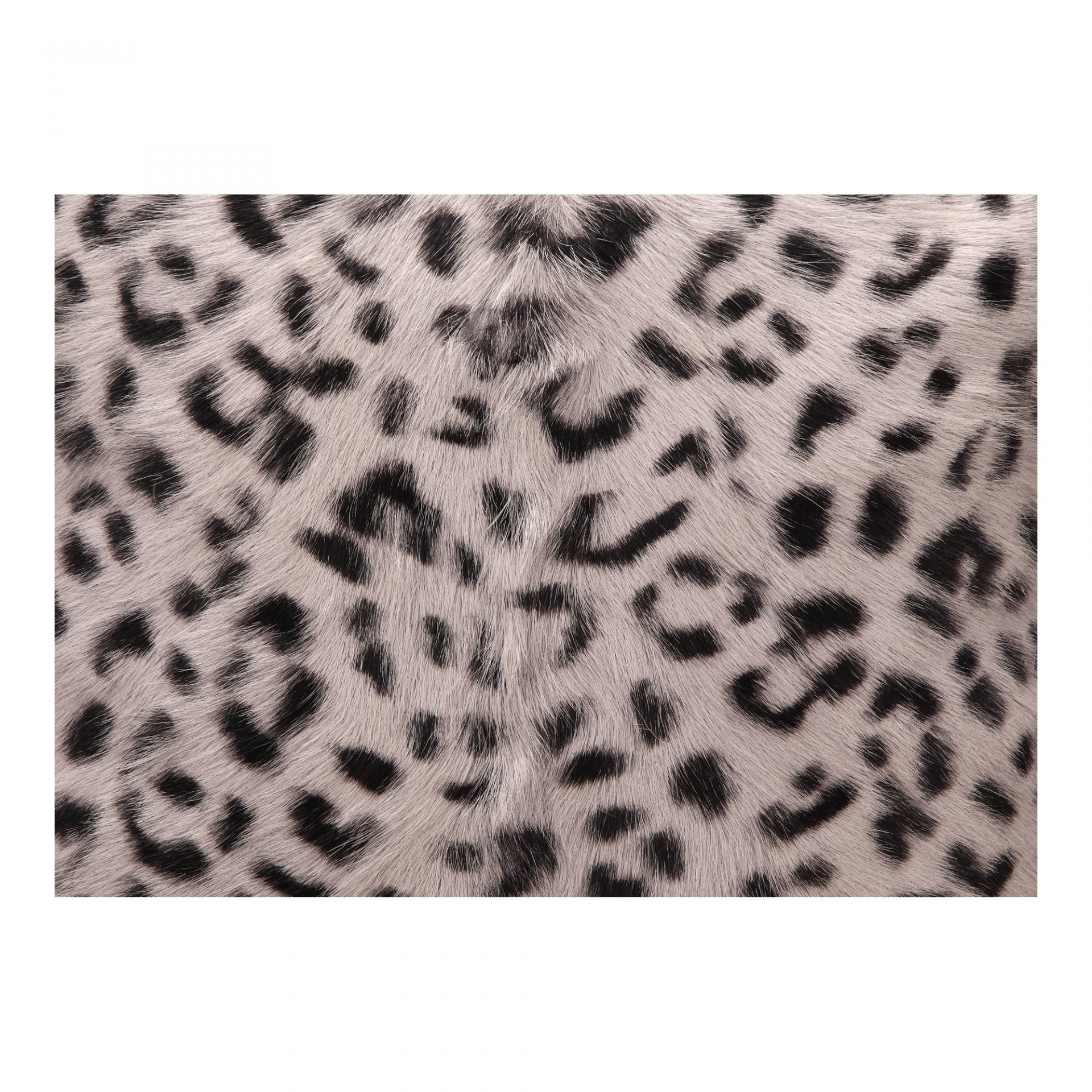 Spotted Goat Fur Pillow by MOE'S