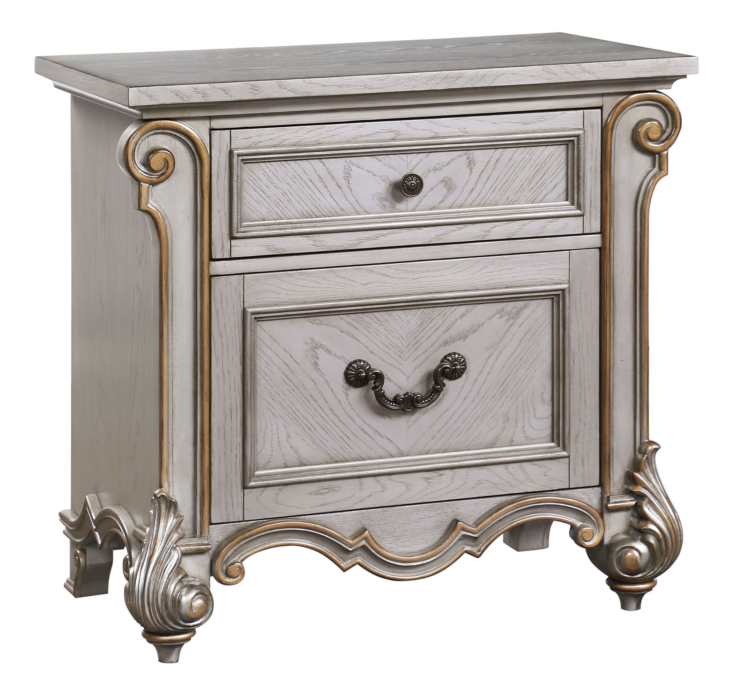 Melrose Bedroom Set with Faux Leather Upholstered Headboard