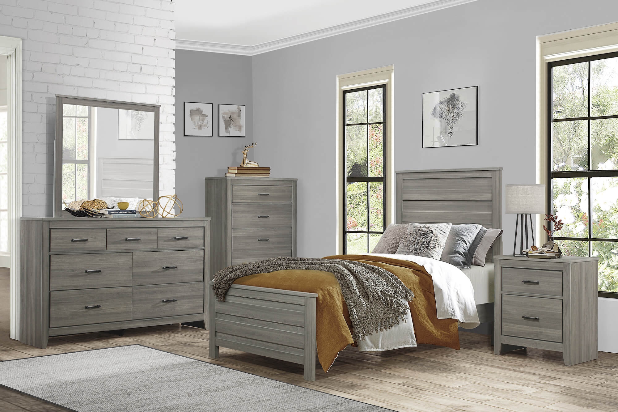 Waldorf Wood/Melamine Youth Bed